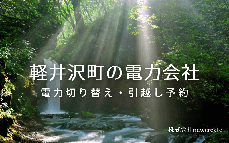 軽井沢町の電力情報