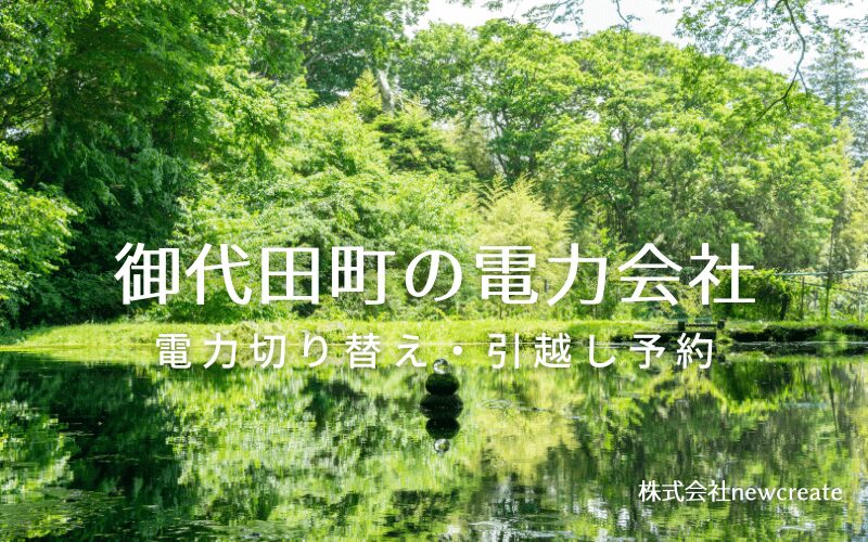 御代田町で失敗しない電力会社の選び方と申込手順|料金プラン&サービス比較