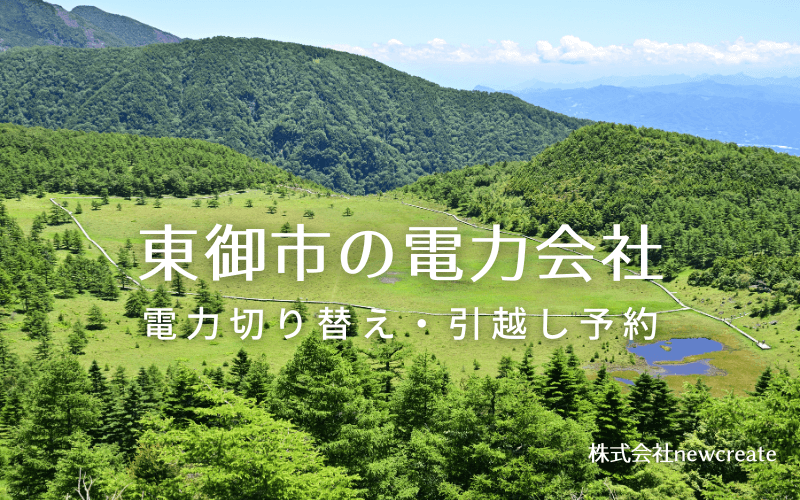 東御市で失敗しない電力会社の選び方と申込手順|料金プラン&サービス比較