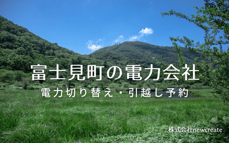 富士見町で失敗しない電力会社の選び方と申込手順|料金プラン&サービス比較