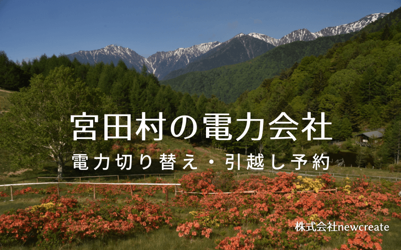 宮田村で失敗しない電力会社の選び方と申込手順|料金プラン&サービス比較