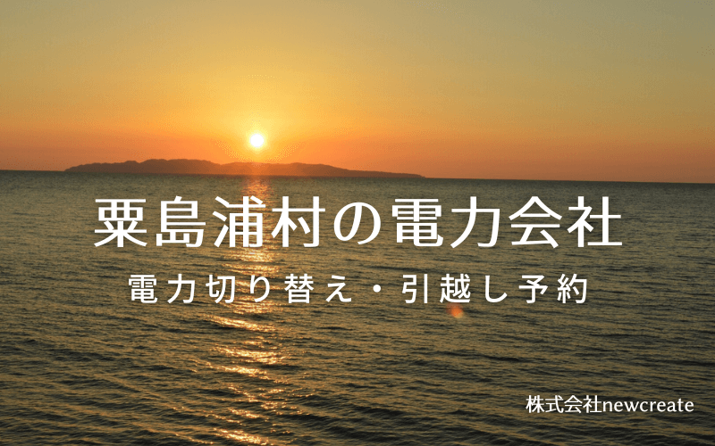 粟島浦村の電力情報