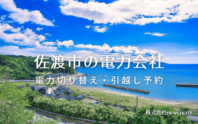 佐渡市の電力情報