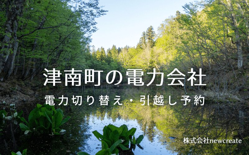 津南町で電気代を節約！引越し先の電力予約・新電力へ切替え